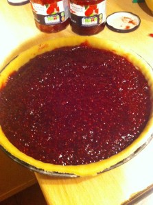 Fill with whatever jam you like; lemon curd would be good