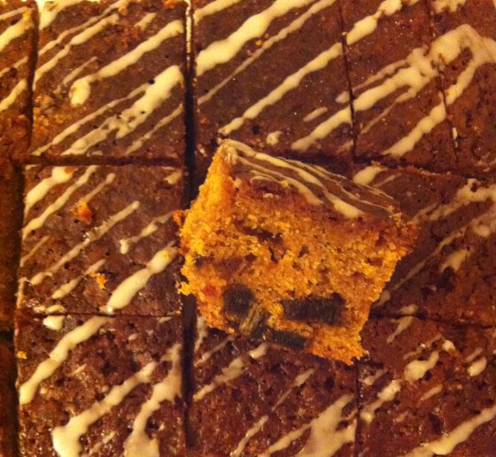 Carrot and Date Close up