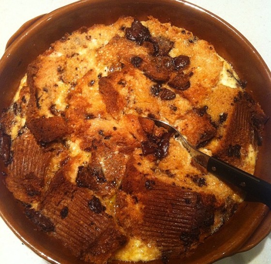 Panettone pud