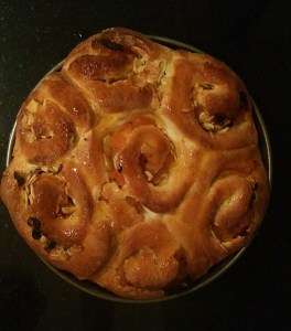 Straight out of the oven - tea is served!